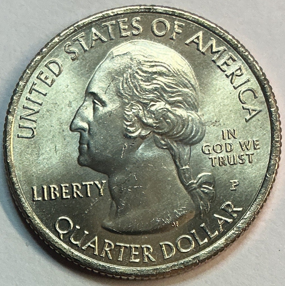 2010-P Brillant Uncirculated Hot Springs National Park, Arkansas Washington Quarter
