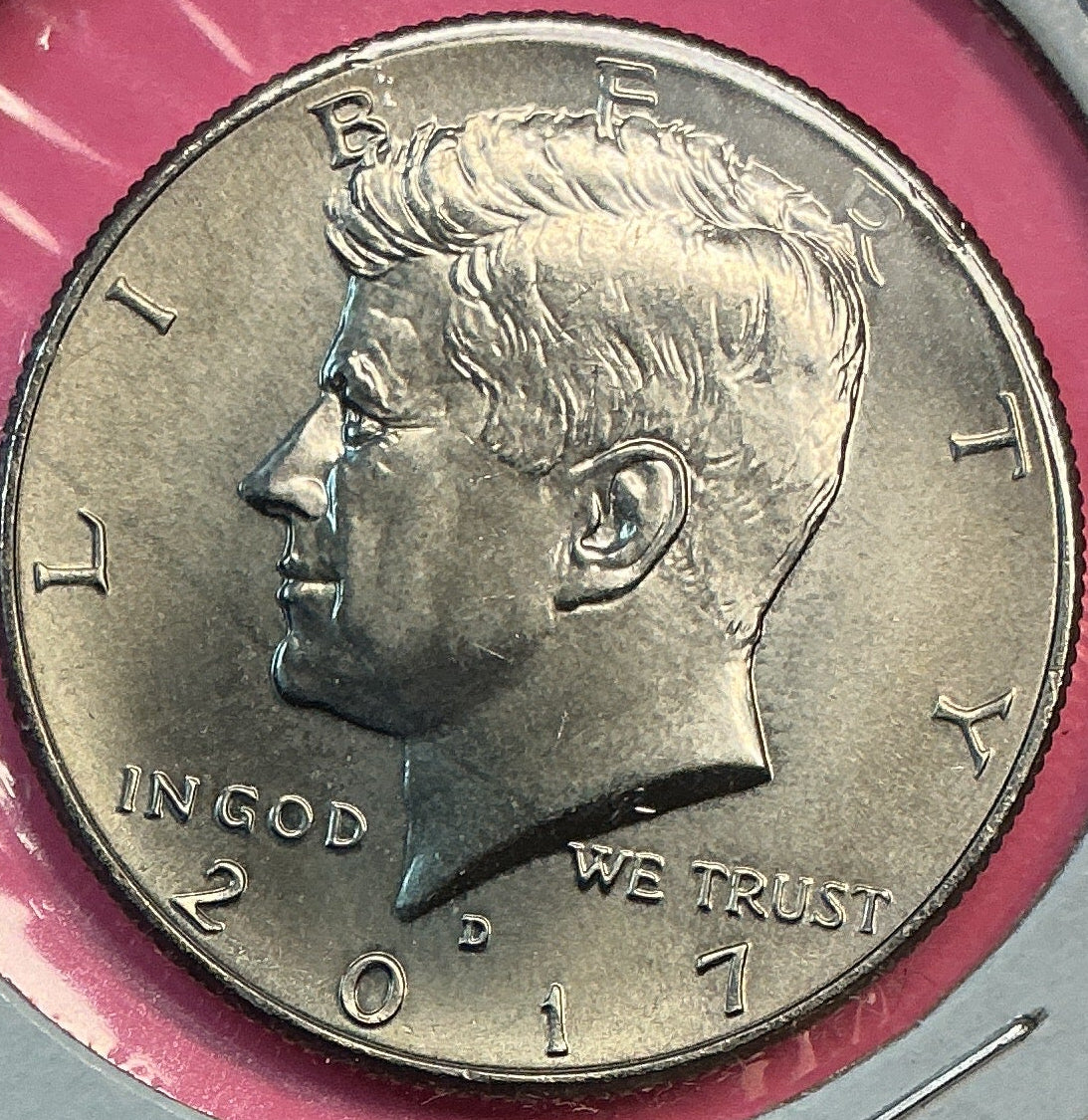 2017-D Kennedy Half Dollar. Modern Half. Gem UN-Circulated. Store #HR1854