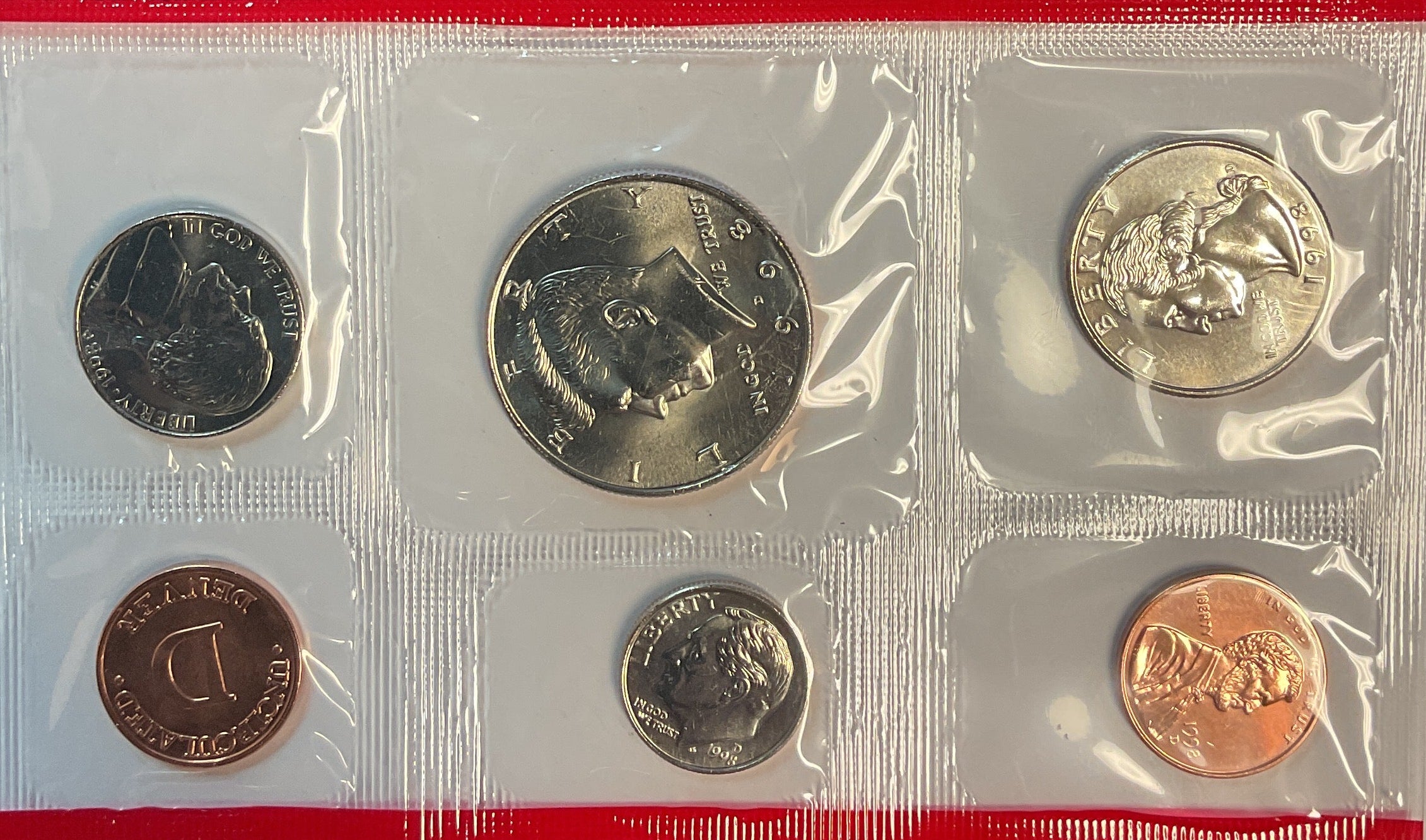 1998 United States Uncirculated 12-Coin Mint Set