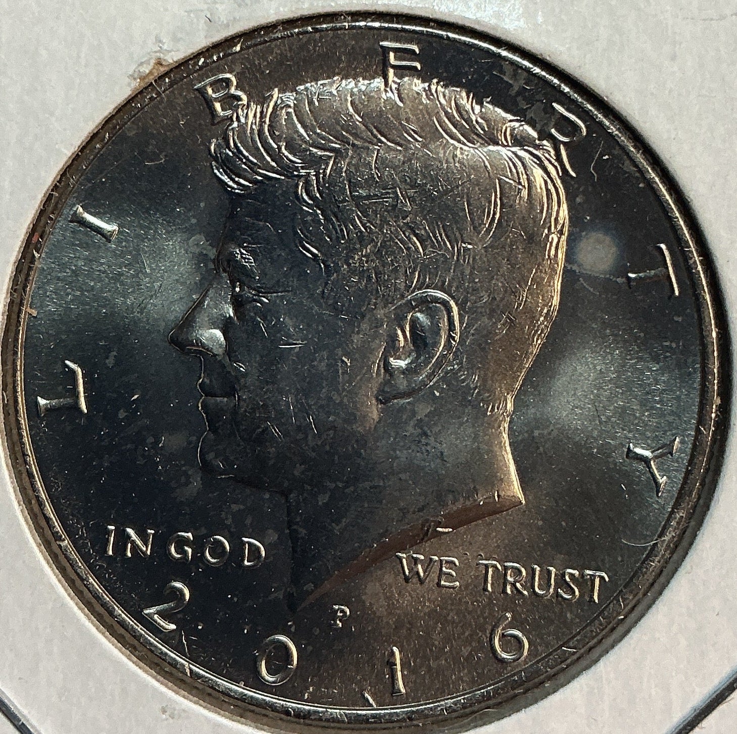 2016-P Kennedy Half Dollar. Modern Half. Gem UN-Circulated. Store #HR1853