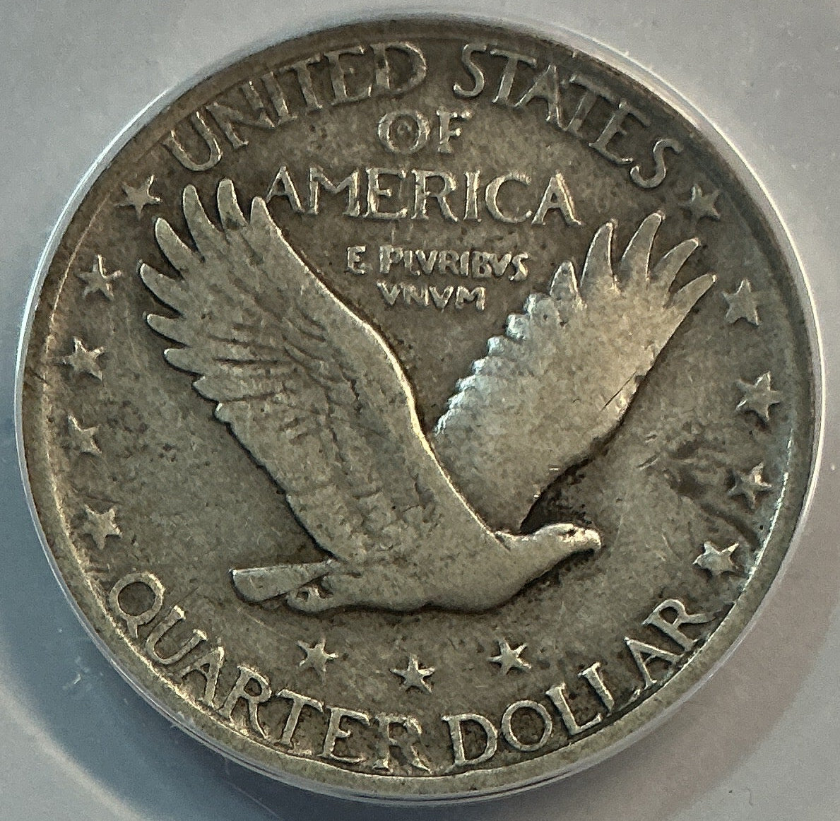1929-D Standing Liberty Quarter, *Scratched* ANACS F-12, Store #QR1634
