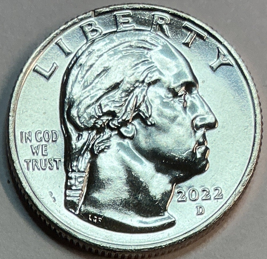 2022-D Maya Angelou, Washington Quarter, American Women Collection 2022-2025