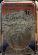 .999 Silver, 1 Troy Ounce, 2025(W) American Silver Eagle, NGC, Store
