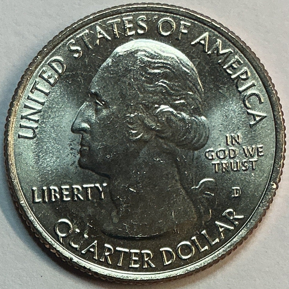 2010-D Brillant Uncirculated Hot Springs National Park, Arkansas Washington Quarter