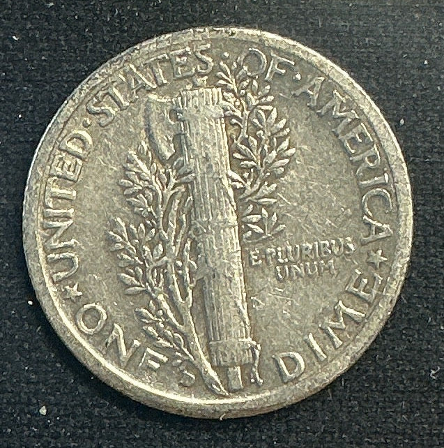 1935-D Mercury Dime, Fine Circulated Coin, Store #DE0630