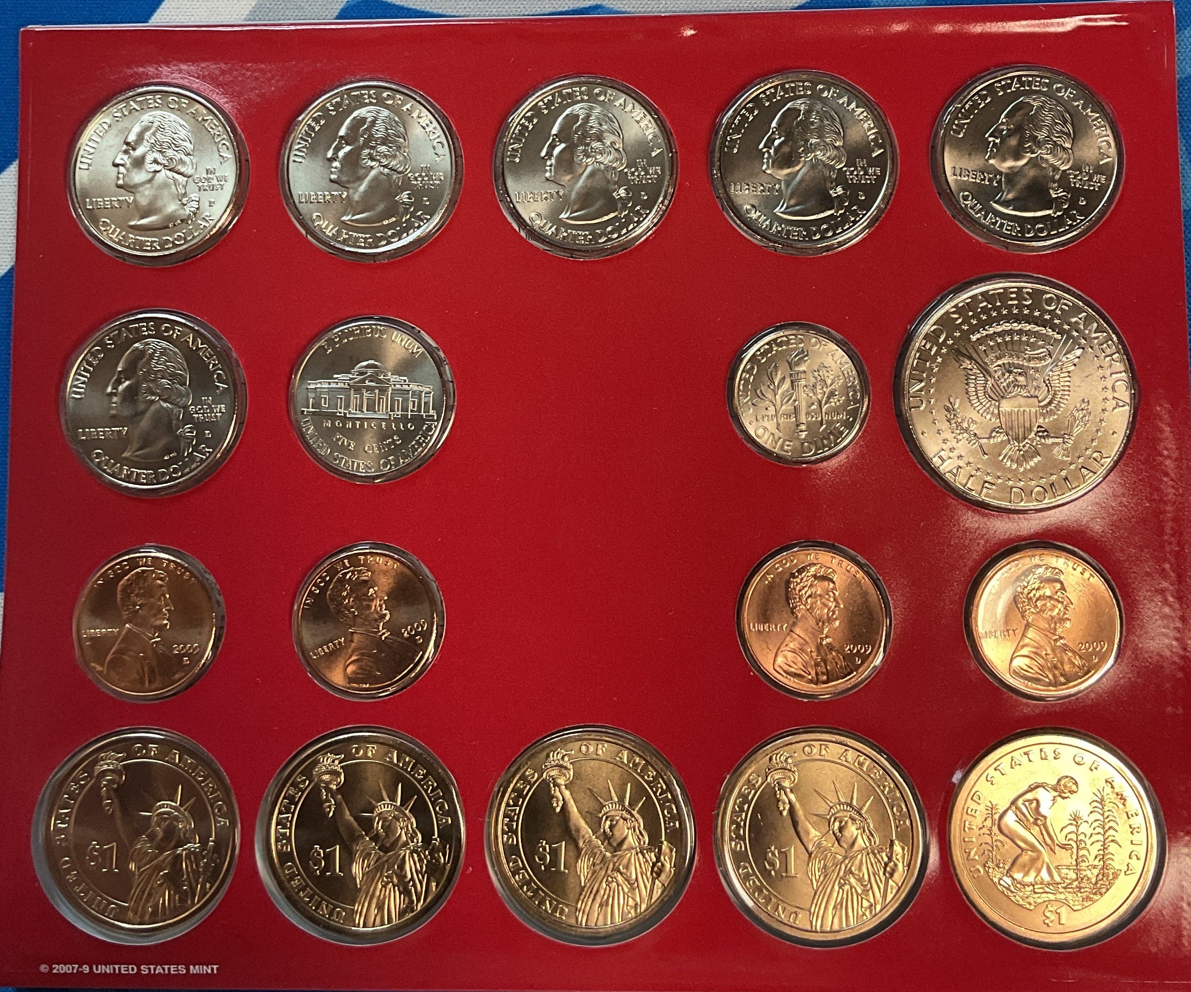 2009 United States Uncirculated 36-Coin Mint Set