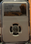 .999 silver, 1 Troy Ounce, 2023 Fractional Buffalo Set, REVERSE PF-70, Store