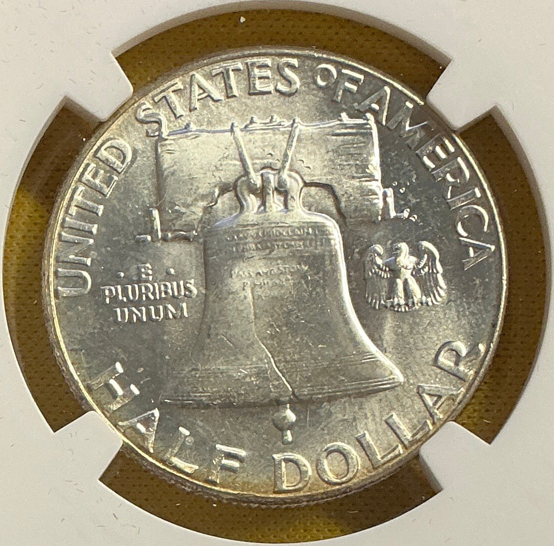 1963 Franklin Half Dollar, NGC MS 63, Store #HR2104