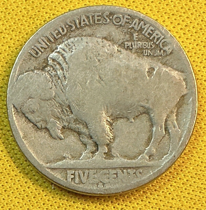 1914-S Buffalo Nickel, Very Good+ Circulated Coin, Store #NL959
