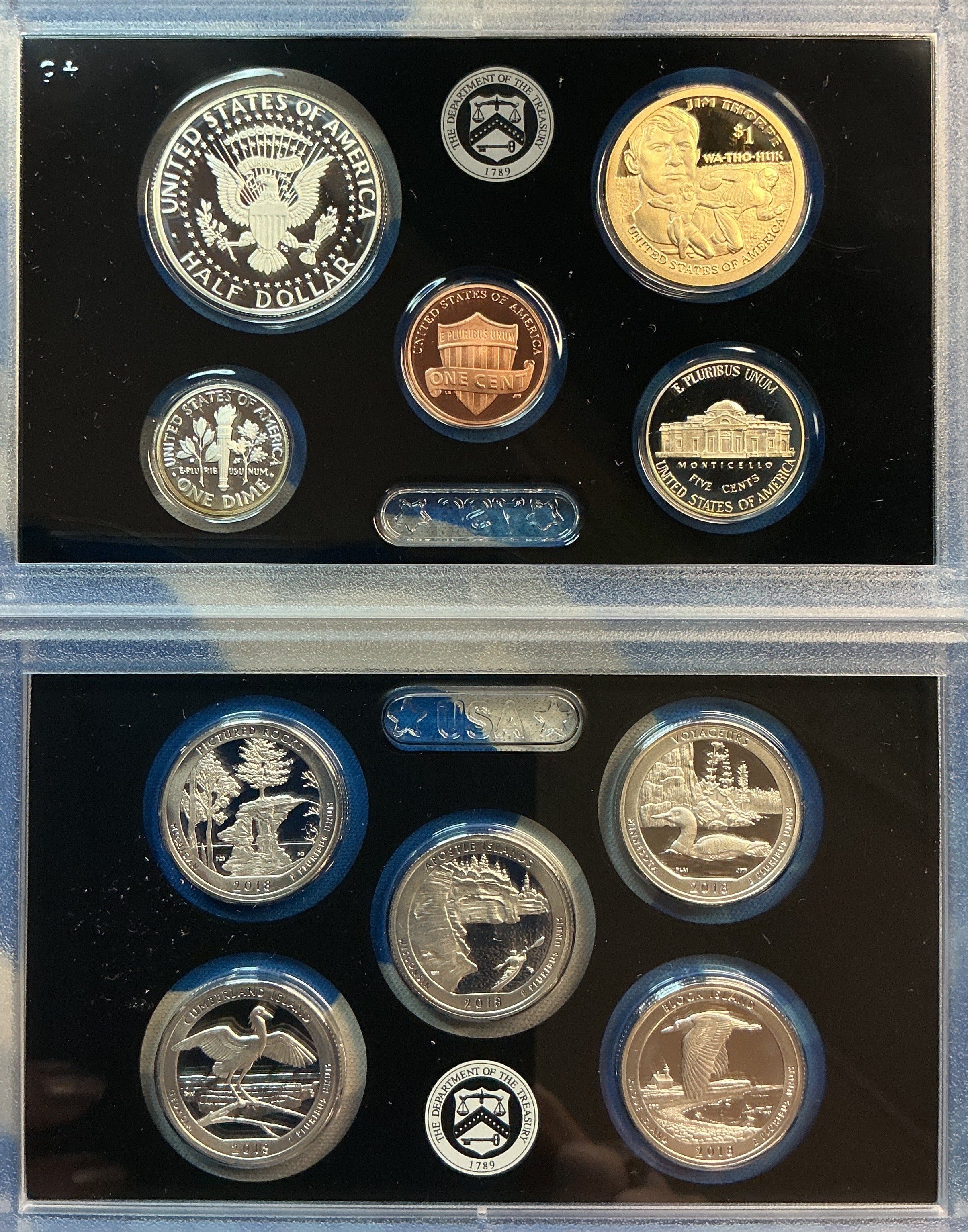 2018 United States Mint Silver Proof Set w/C.O.A.
