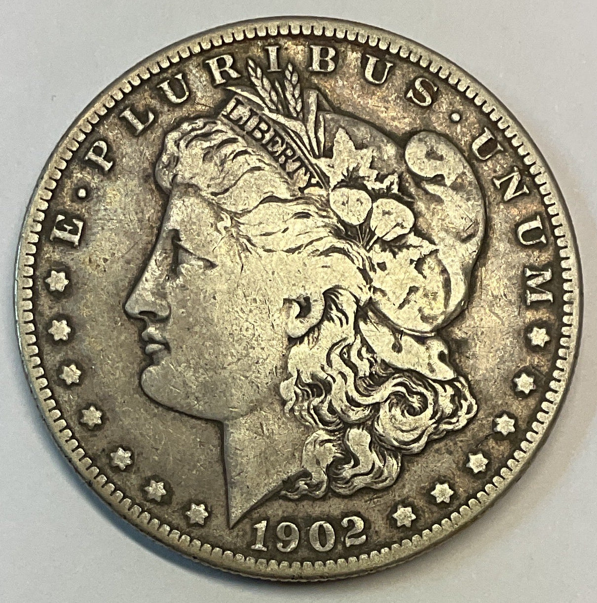 1902-O Morgan Silver Dollar, Fine Circulated Coin, Store #DR0920