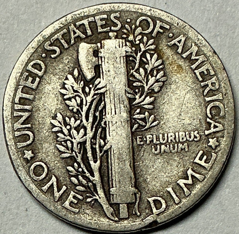 1931 Mercury Dime, Fine Circulated Coin, Store #DE0979