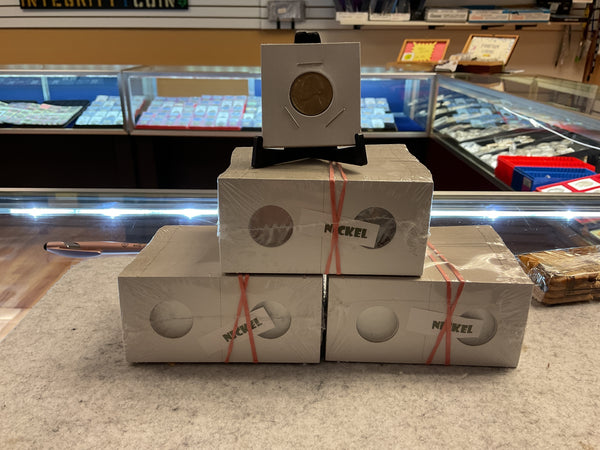 2“x2” Cardboard Coin Holder