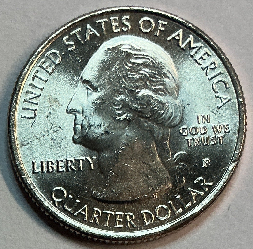 2011-P Brillant Uncirculated, Glacier National Park, Montana, Washington Quarter
