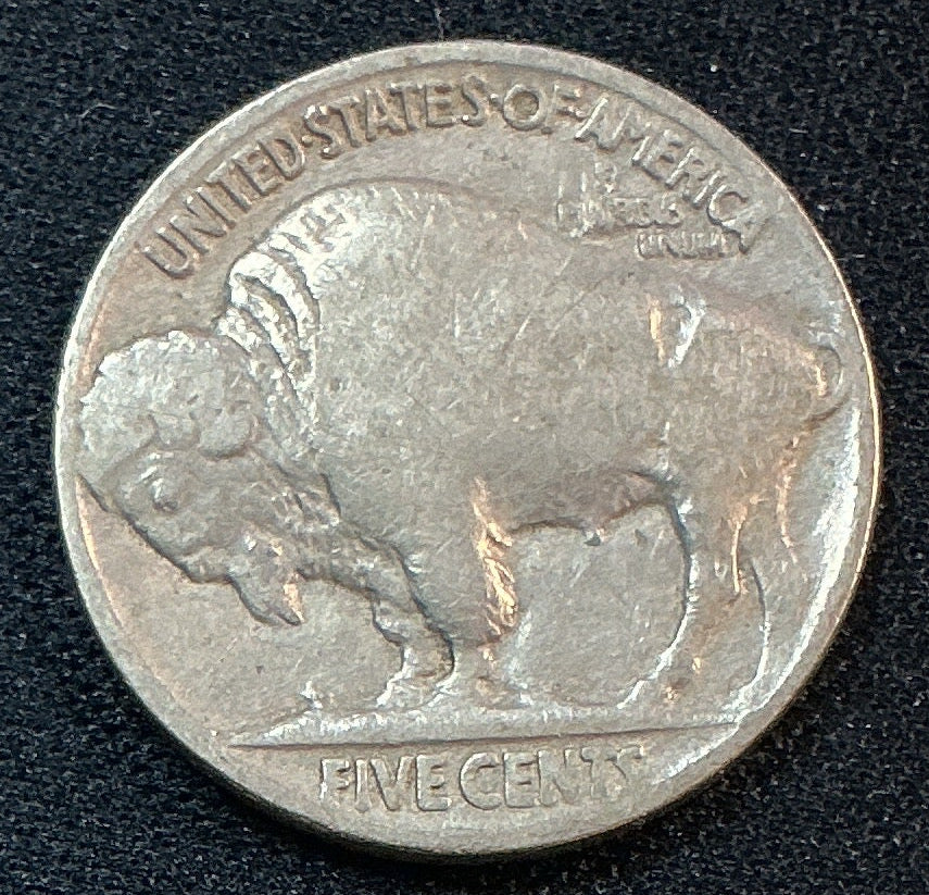 1920 Buffalo Nickel, Very Good+ Circulated Coin, Store #NL1009
