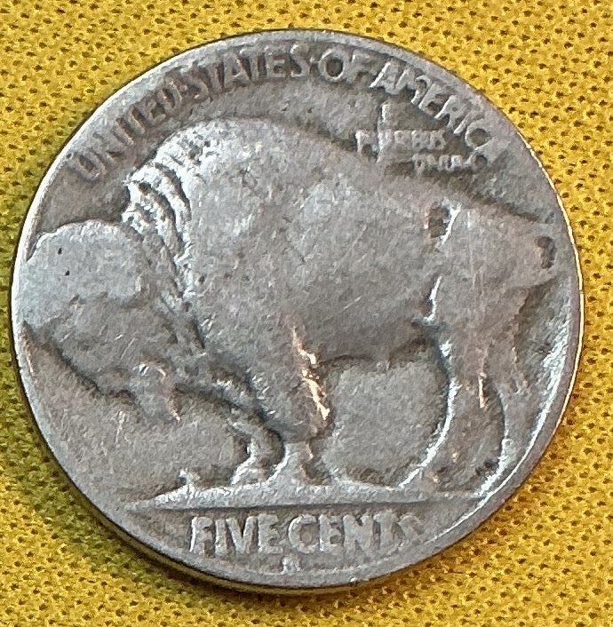 1925-S Buffalo Nickel, Good+ Circulated Coin, Store #NL1057