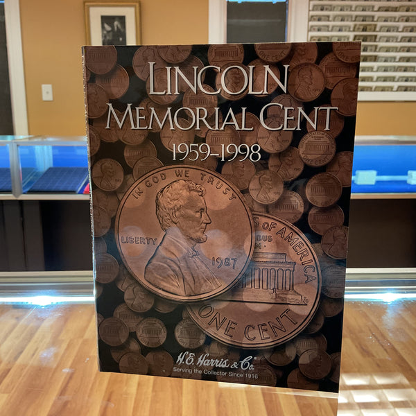 Lincoln Memorial Cents, Whitman Coin Folder, Collections 1959-1998