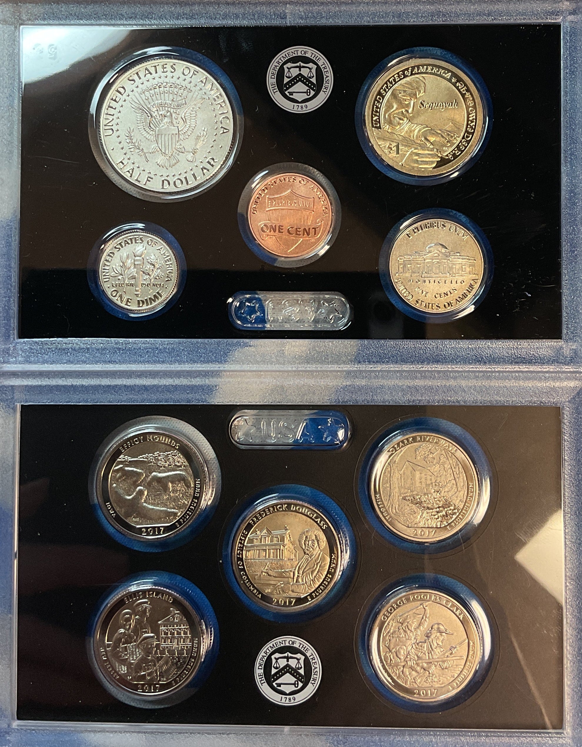 2017 225th Anniversary Enhanced Uncirculated Coin Set