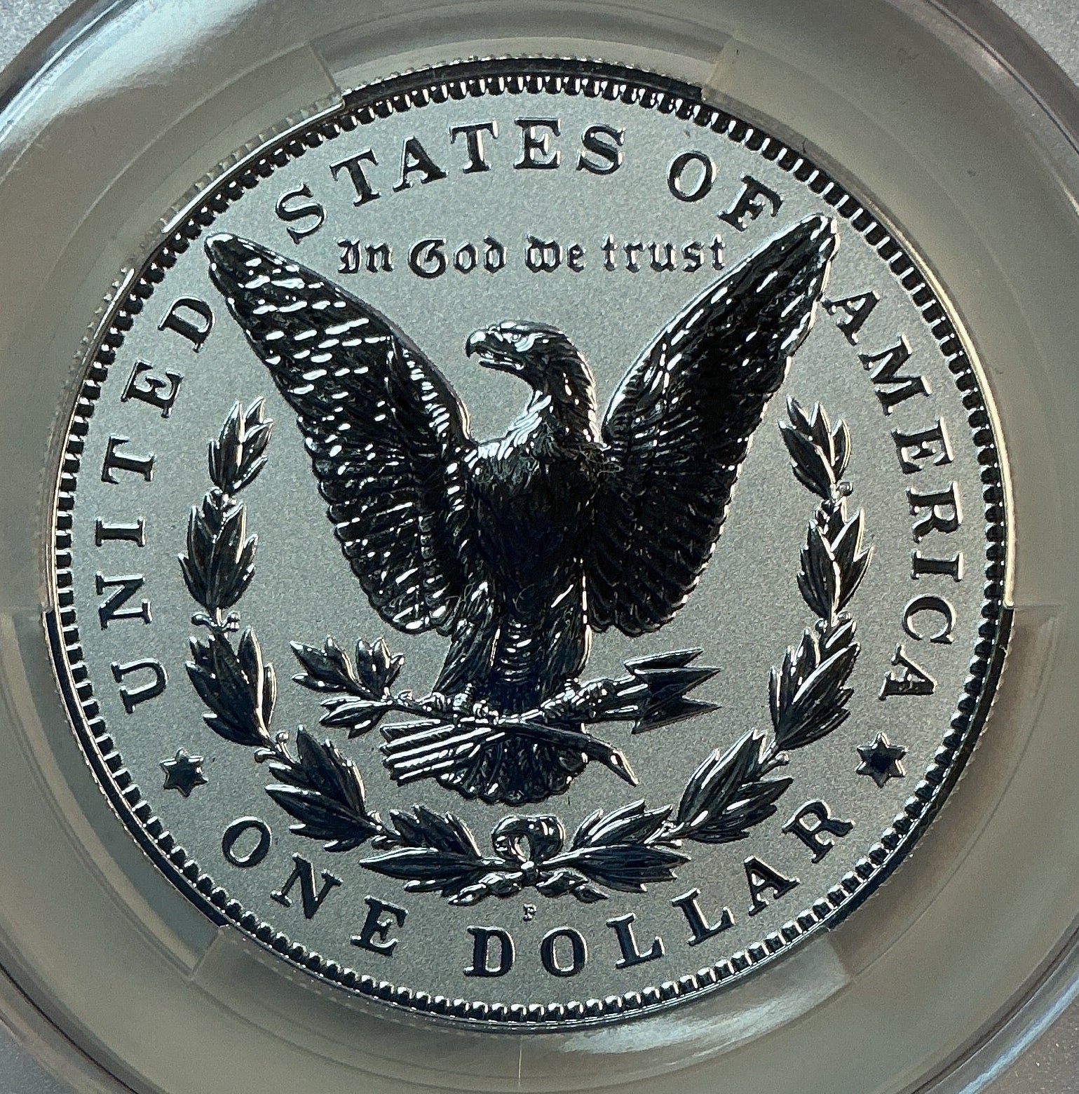2026-P Morgan Silver Commemorative Reverse Proof, CAC PR70, Store #GMC238