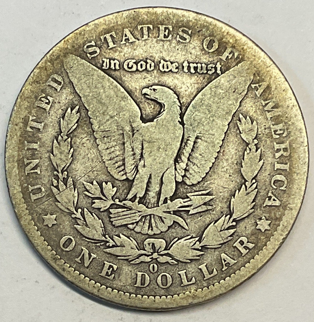 1879-O Morgan Silver Dollar, Good Circulated Coin, Store #DR0871