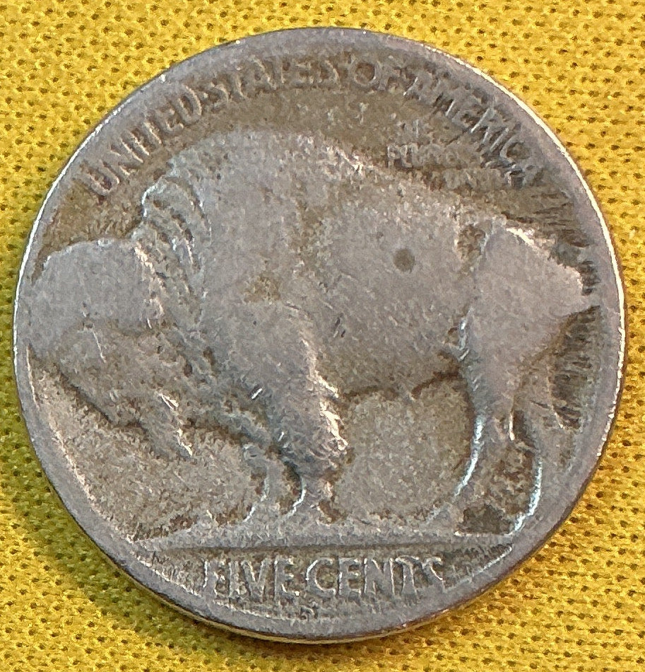 1923-S Buffalo Nickel, Very Good+ Circulated Coin, Store #NL1039