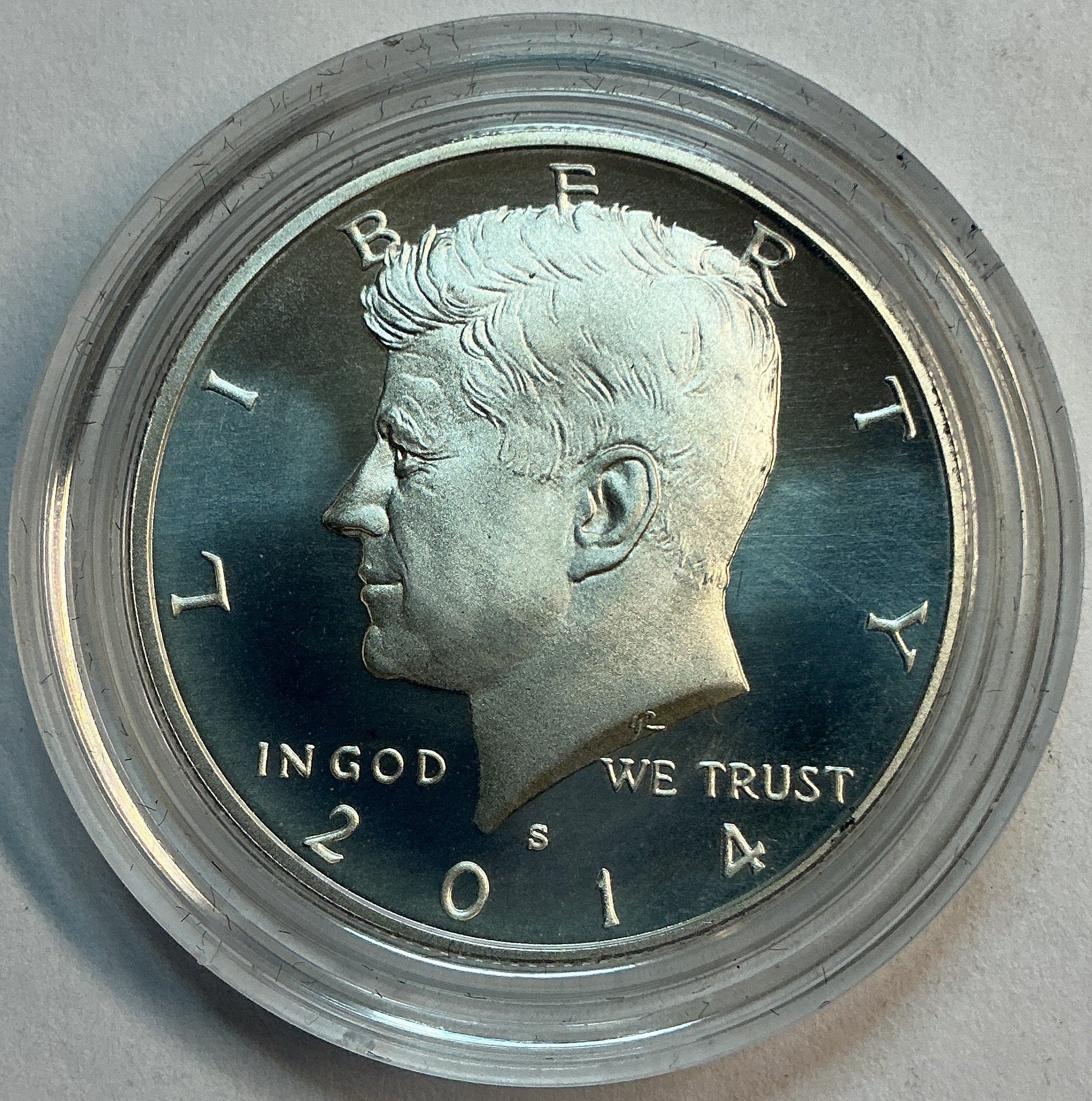 2014 50th Anniversary Kennedy Half-Dollar Silver 4-Coin Silver Set, Store #SR104