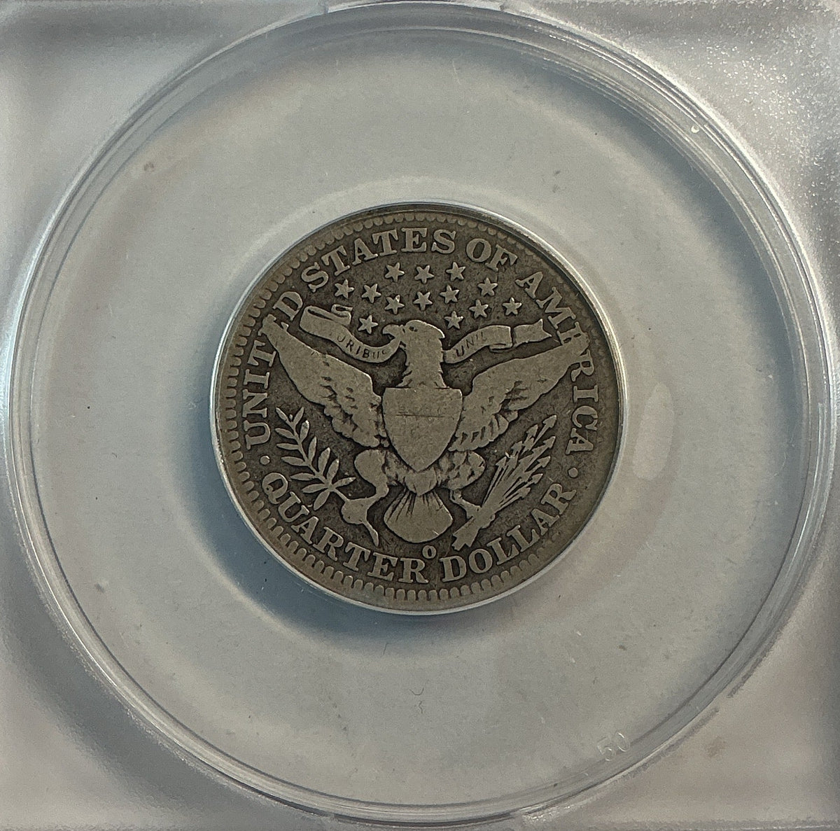 1905-O Barber Quarter, ANACS Good 6. Store #QR1491
