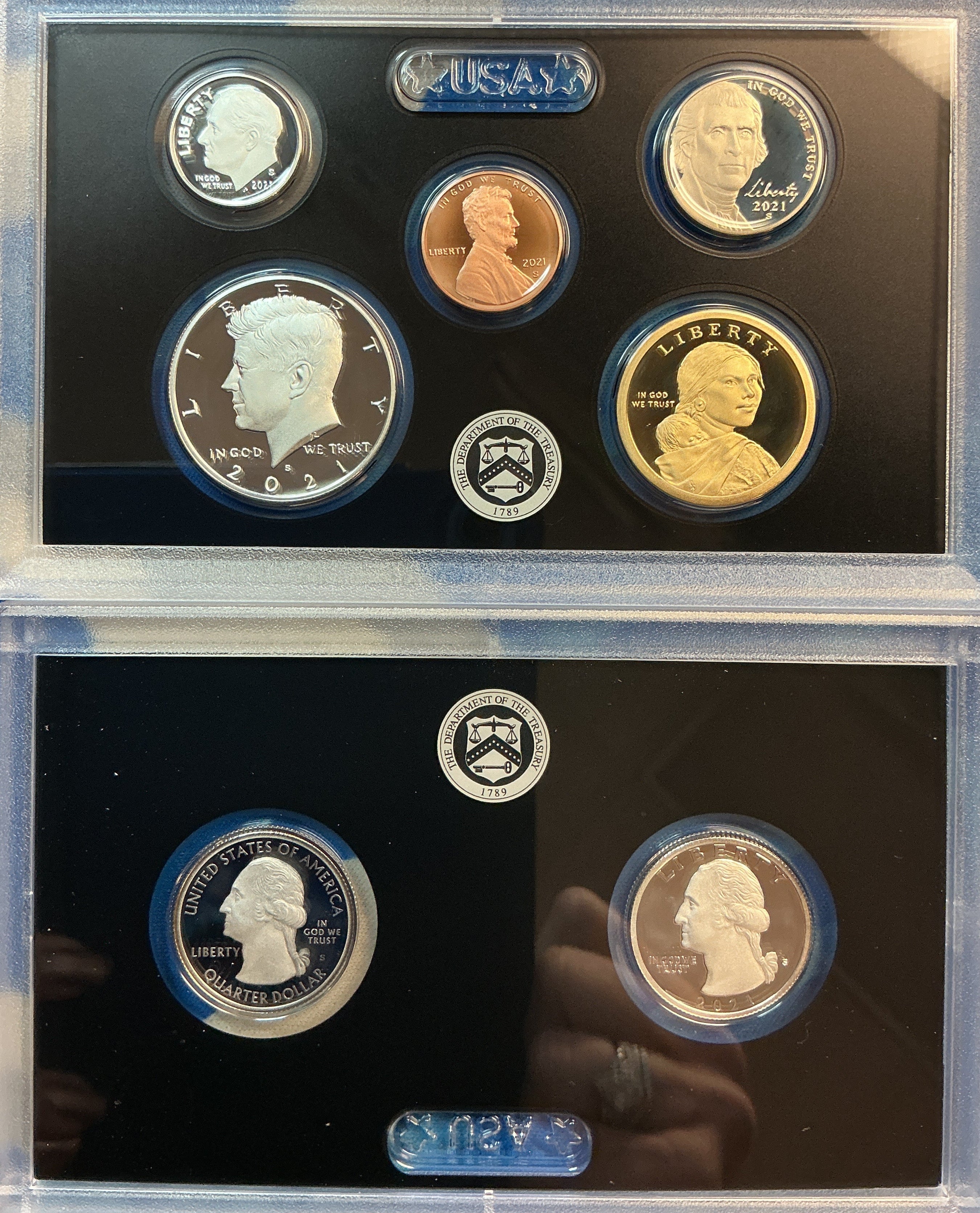 2021 United States Mint Silver Proof Set w/C.O.A.