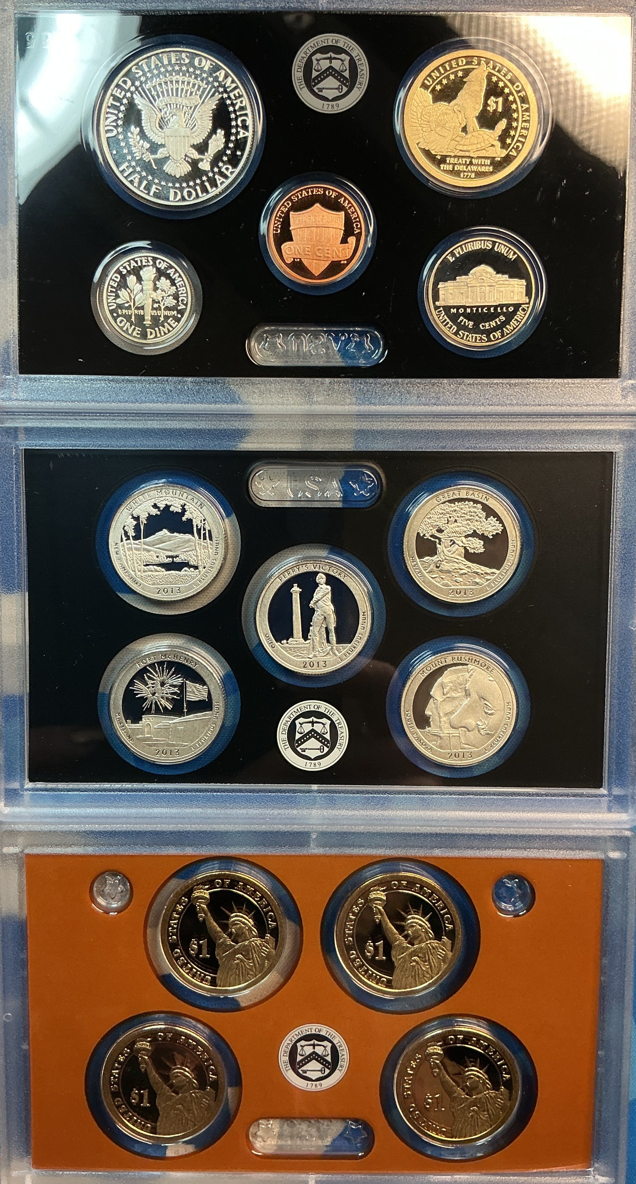 2013 United States Mint Silver Proof Set w/C.O.A.