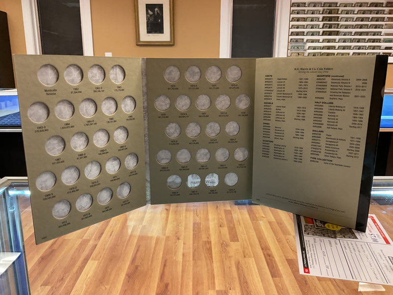 Jefferson Nickels, Whitman Coin Folder, Collections 1962-1995