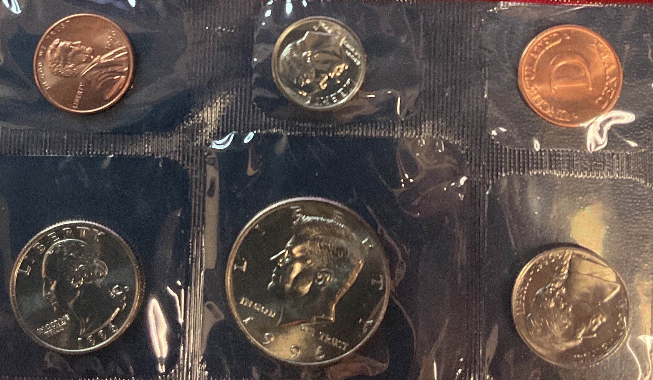 1996 United States Uncirculated 12-Coin Mint Set