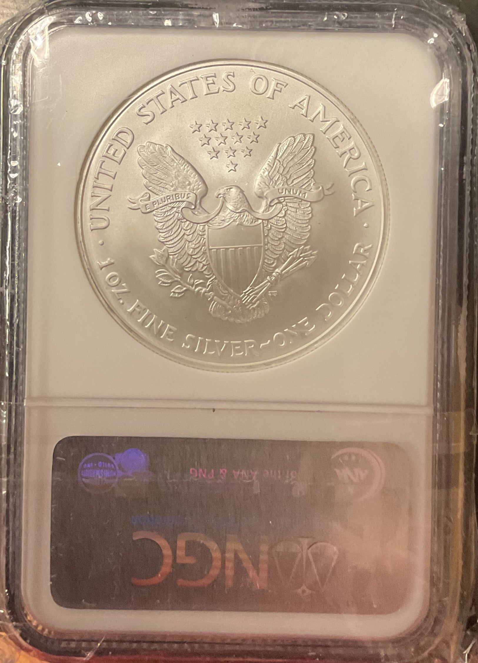 2006 American Silver Eagle, NGC MS-69, Store#AE0397