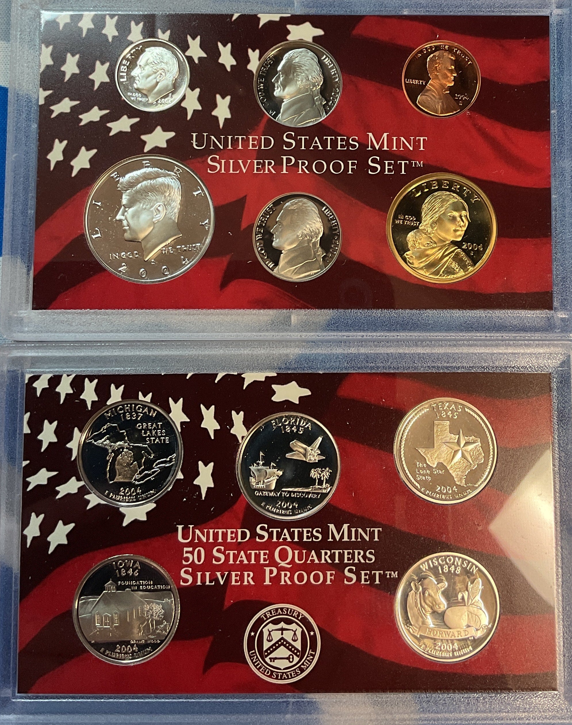 2004 United States Mint Silver Proof Set w/C.O.A.