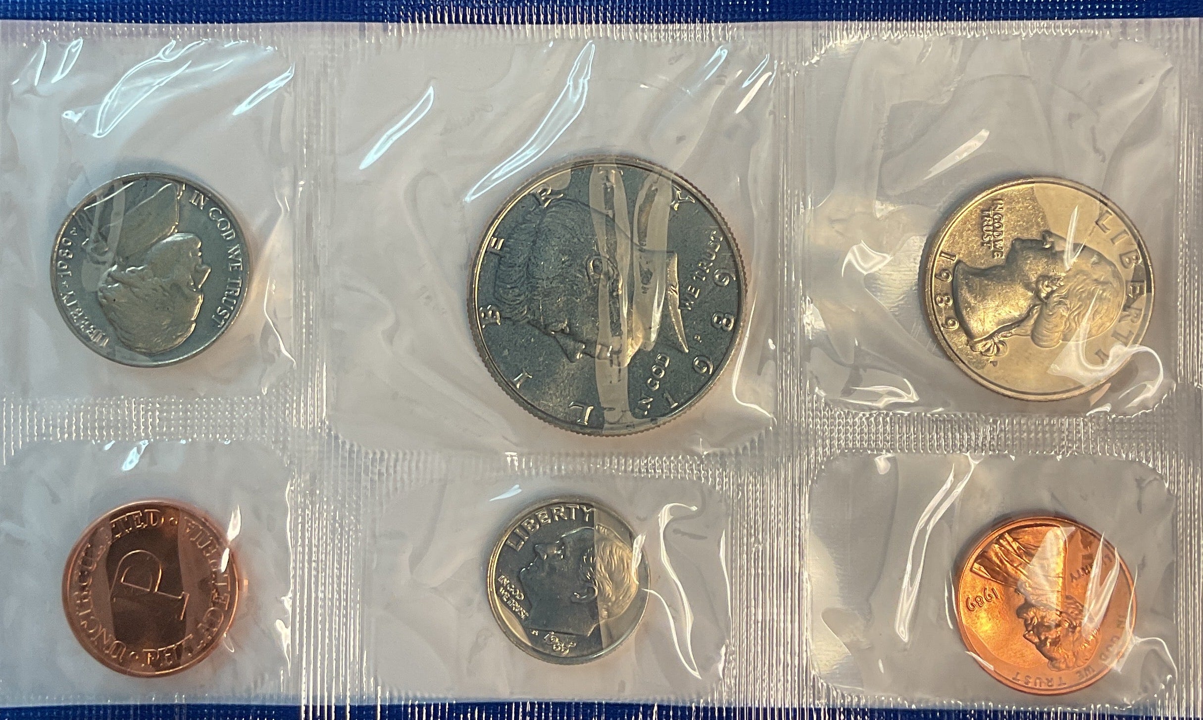 1989 United States Uncirculated 12-Coin Mint Set