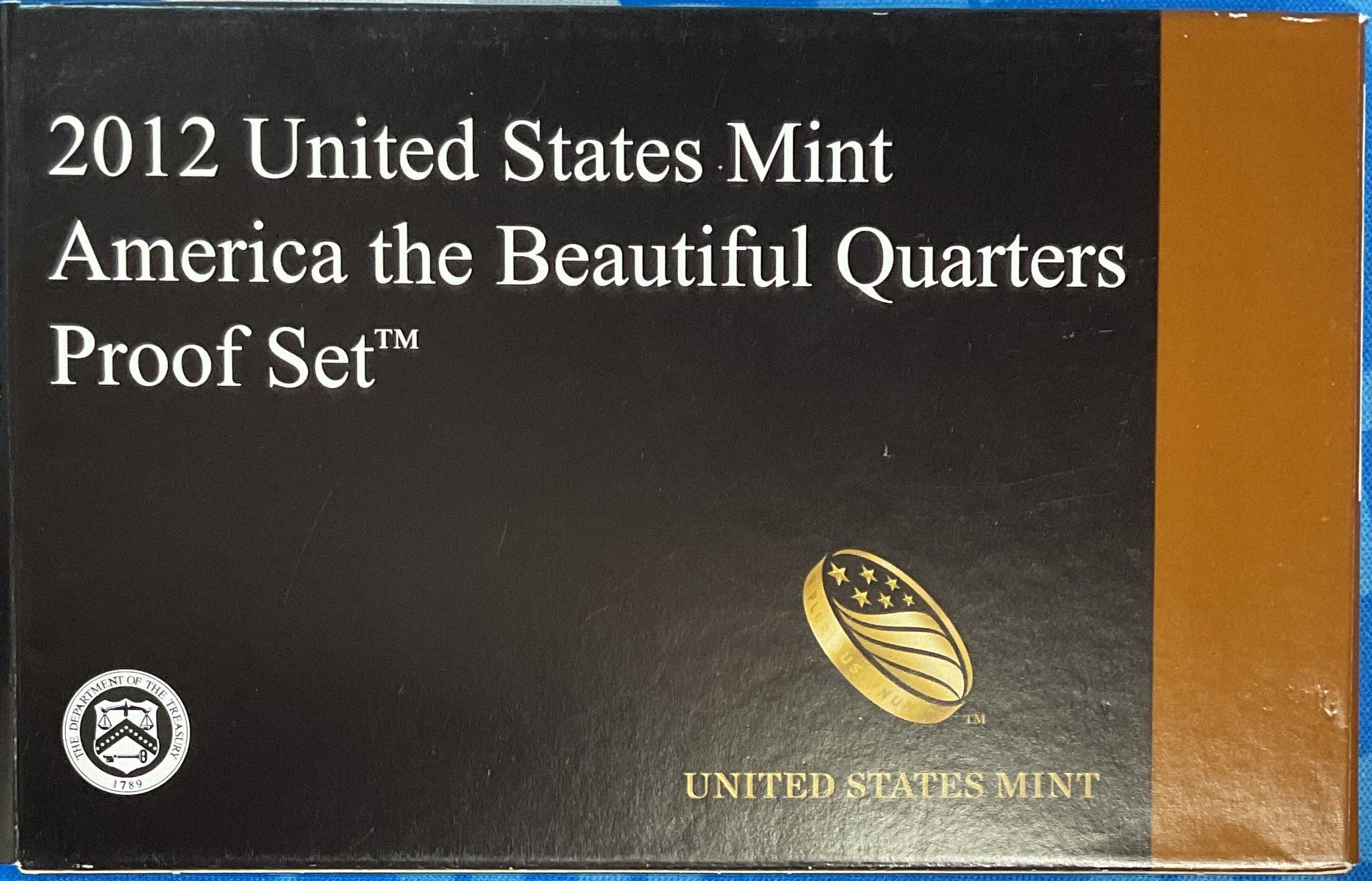 2012 U.S. Mint America the Beautiful Quarters Proof Set, in Original Government Packaging