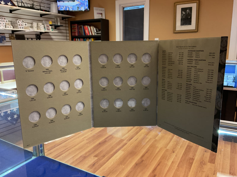 Liberty Head Nickels, Whitman Coin Folder, Collections 1883-1912