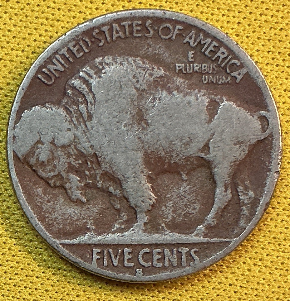 1930-S Buffalo Nickel, Very Good Circulated Coin, Store #NL1092