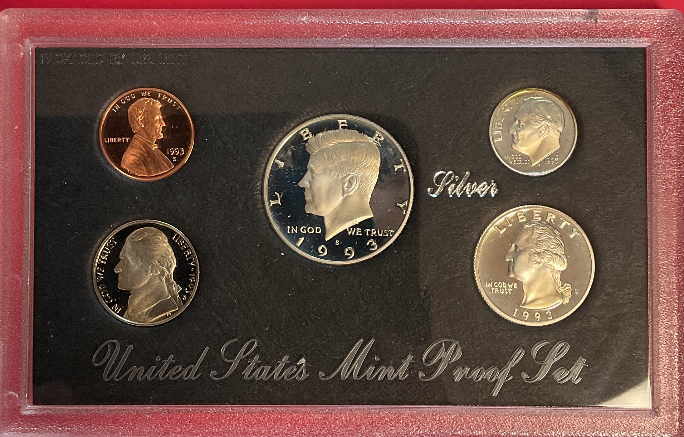 1993 United States Mint Silver Proof Set w/C.O.A.