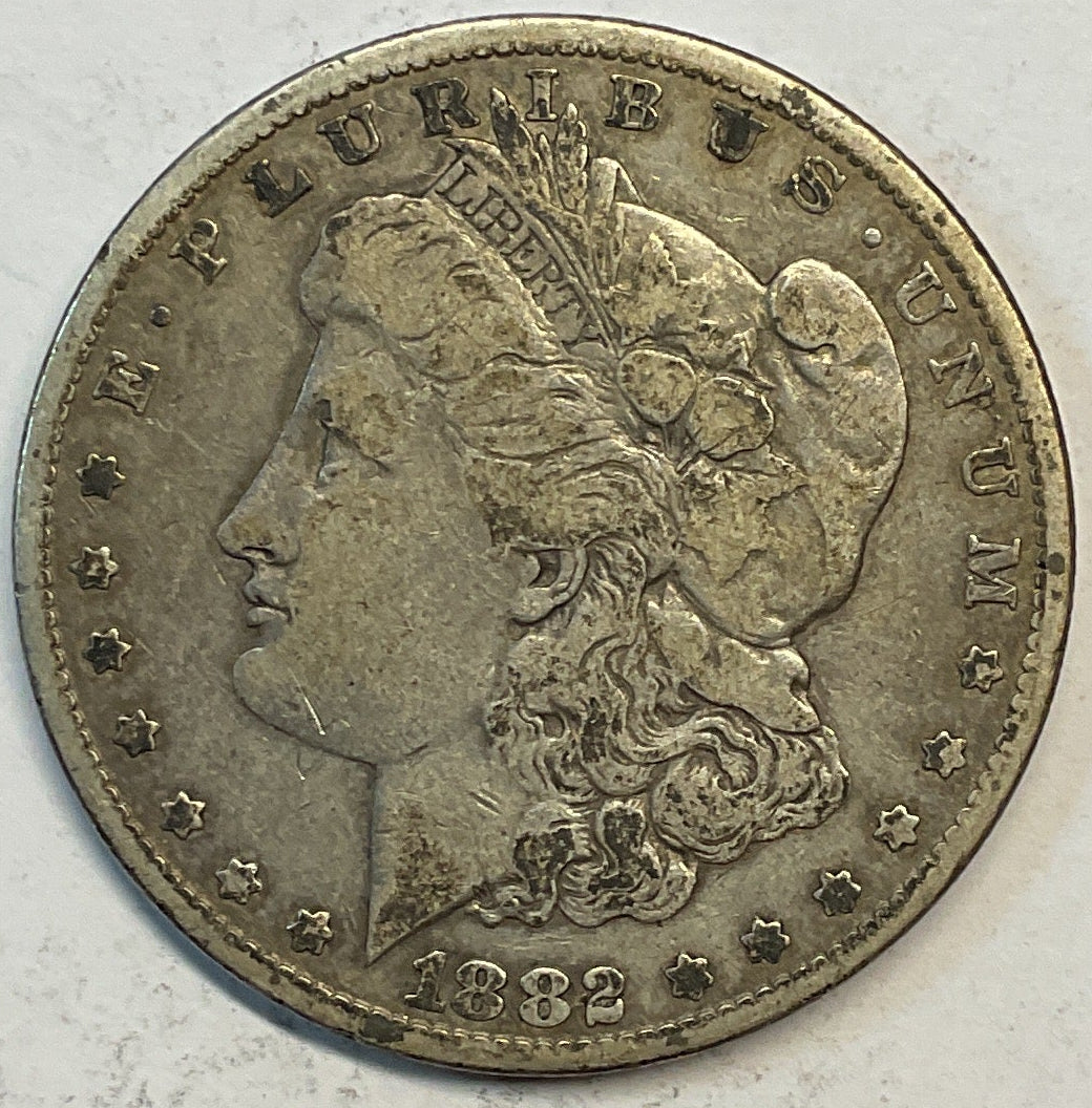 1879 Morgan Dollar, Fine Circulated Coin, Store #DR0861