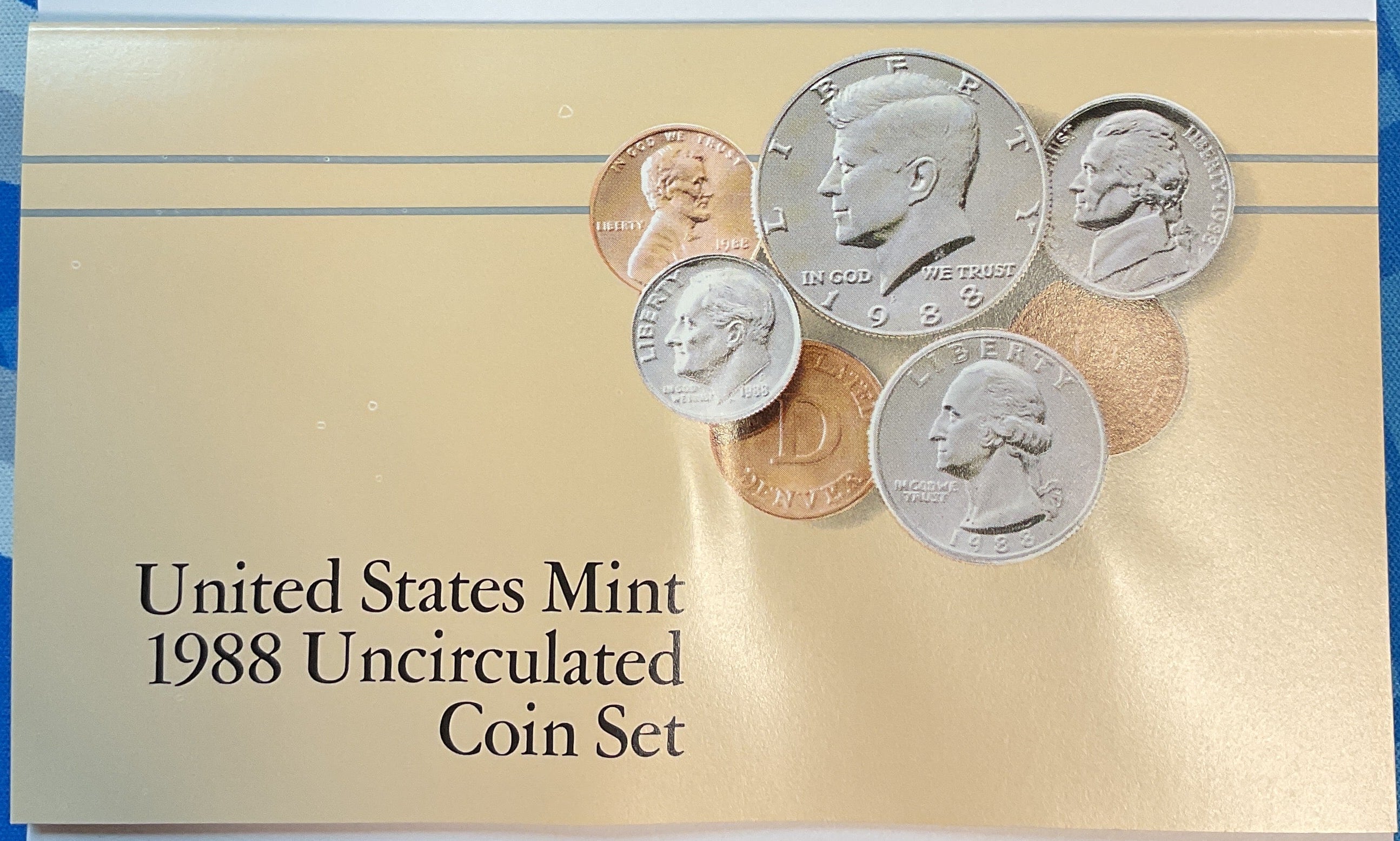1988 United States Uncirculated 12-Coin Mint Set