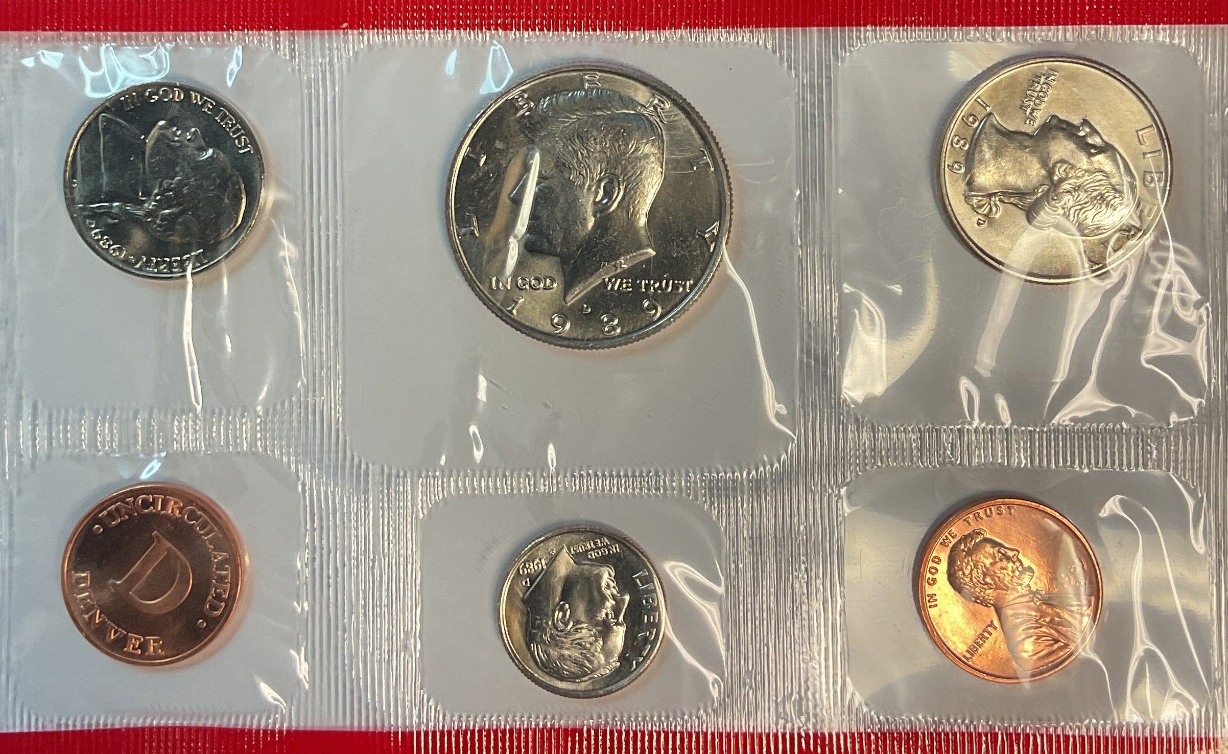 1989 United States Uncirculated 12-Coin Mint Set