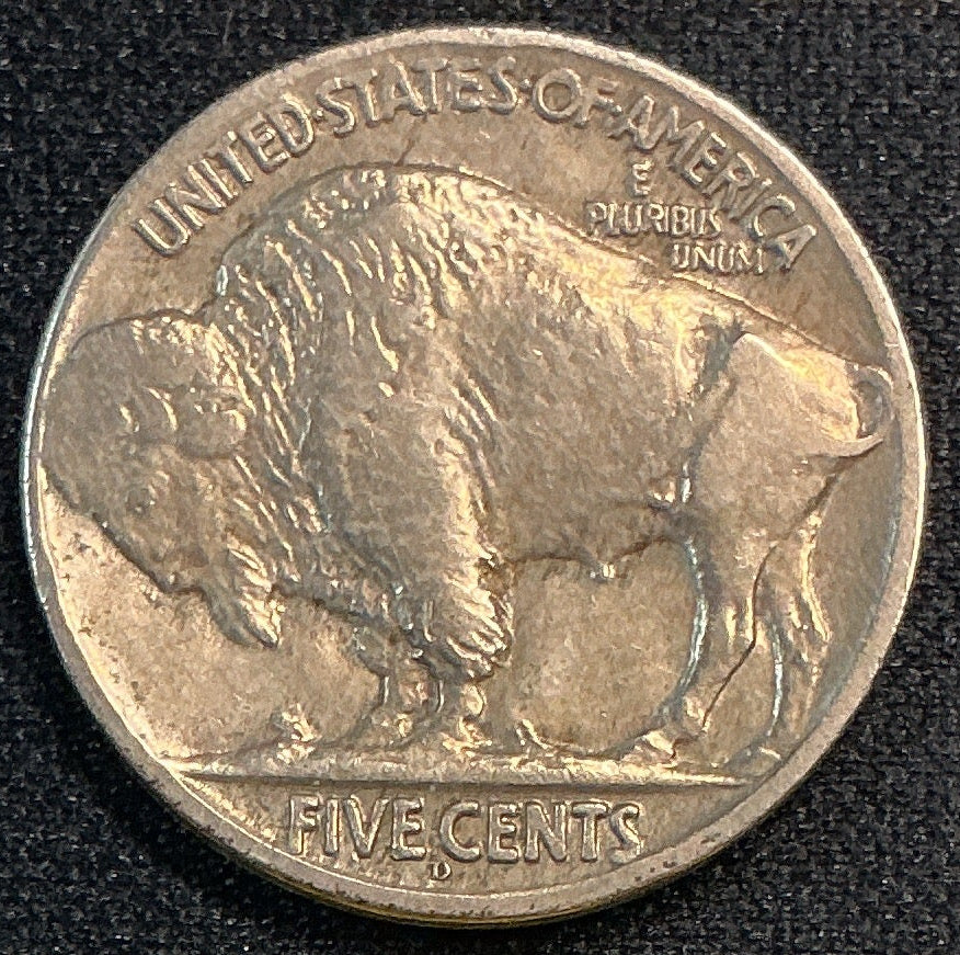 1924-D Buffalo Nickel, Very Fine Circulated Coin, Store #NL1048