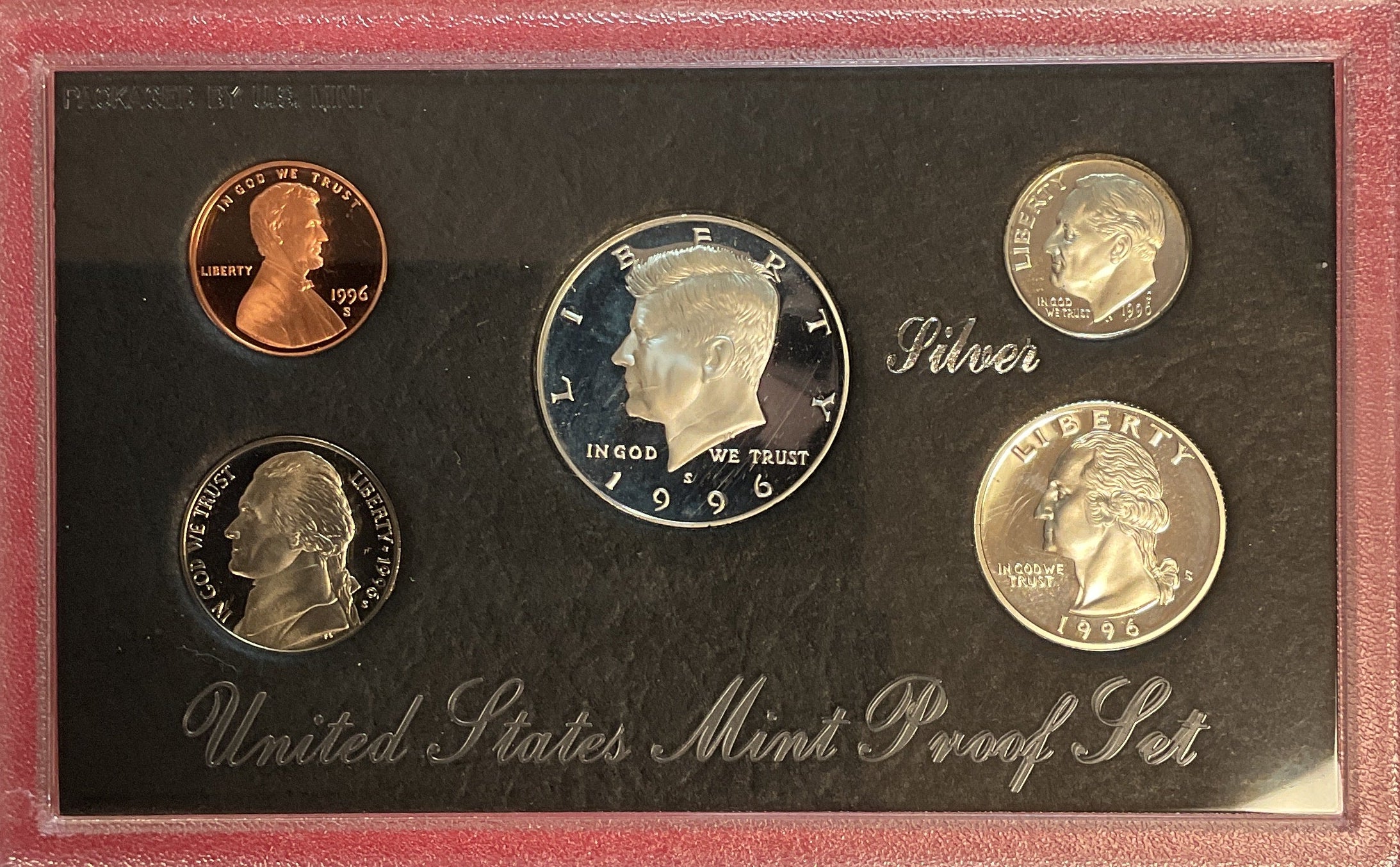 1996 United States Mint Silver Proof Set w/C.O.A.