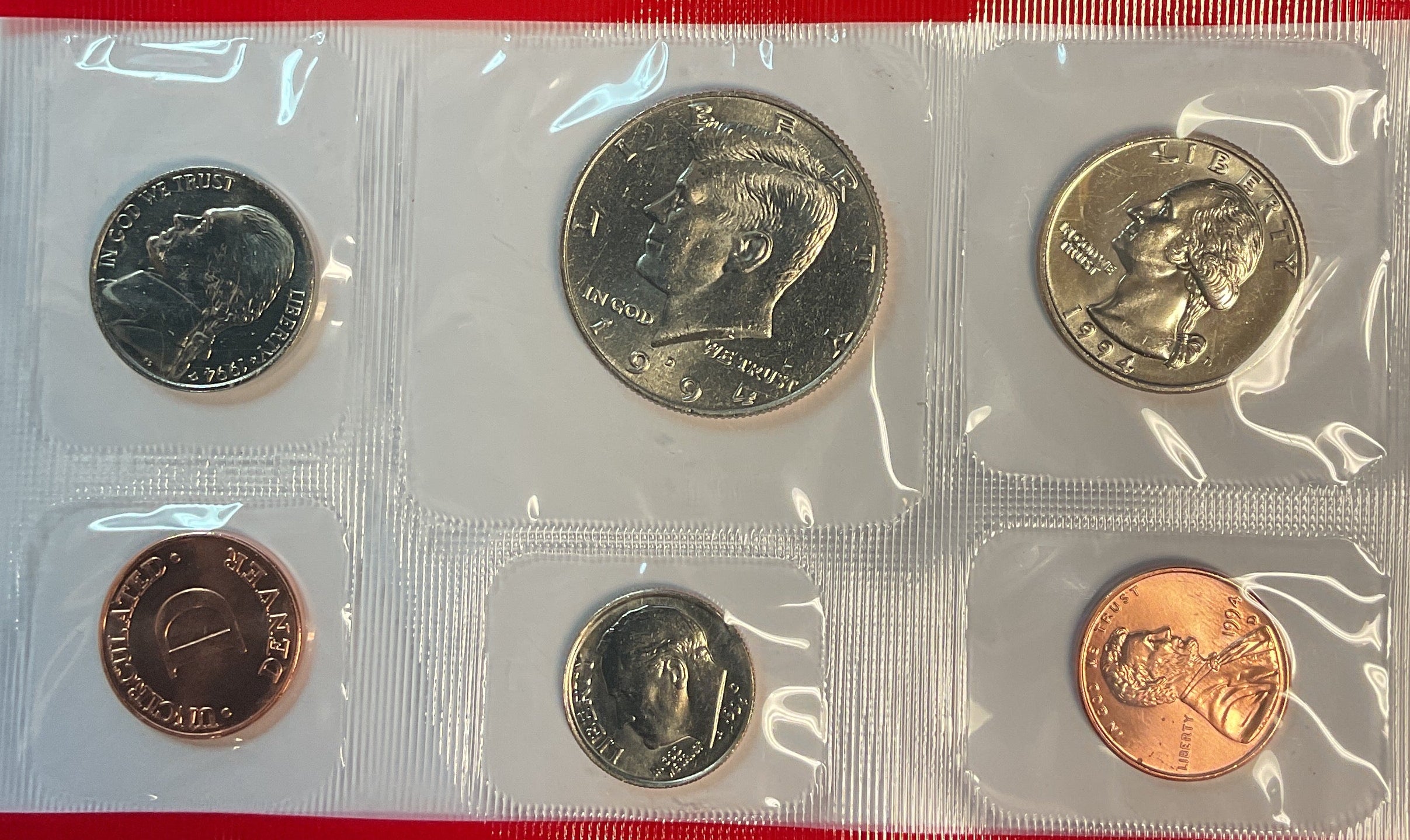 1994 United States Uncirculated 12-Coin Mint Set