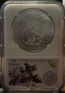 .999 Silver, 1 Troy Ounce, 2024 American Silver Eagle, Privy, NGC MS-70, Store