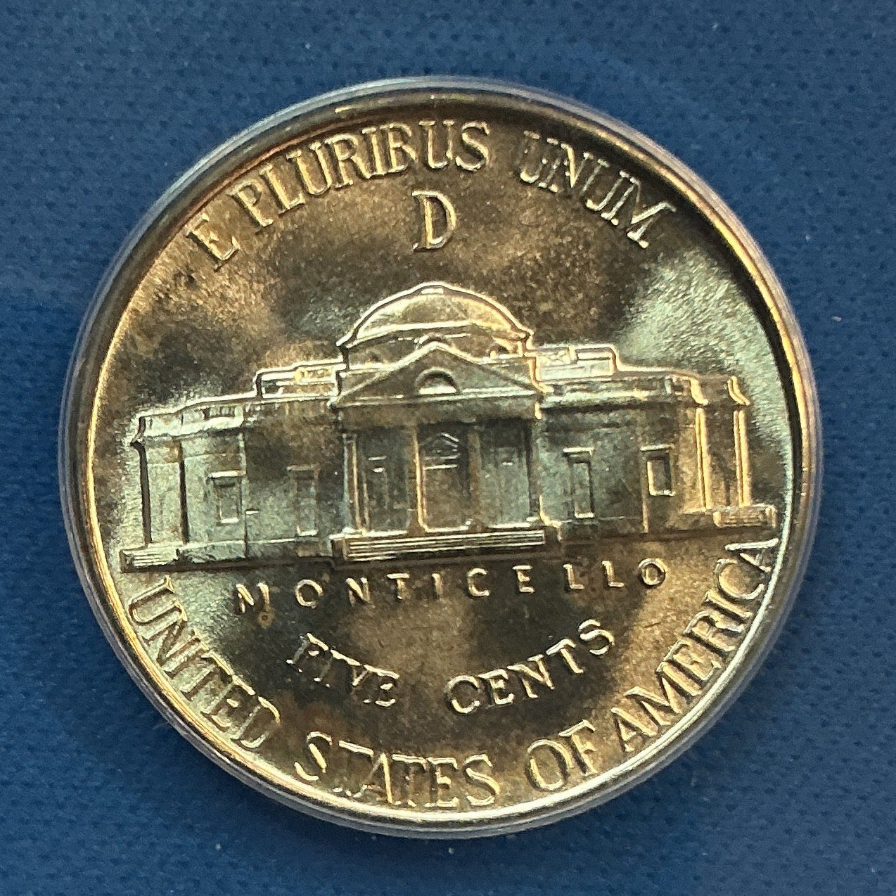 1944-D Jefferson Nickel, 5C MS 65, 5.5 Steps, Store #GNL057