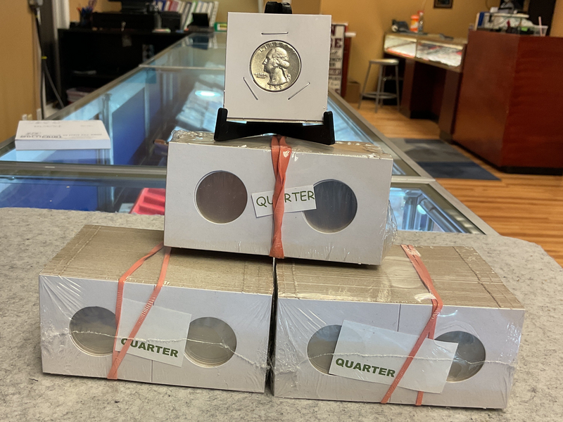 2“x2” Cardboard Coin Holder