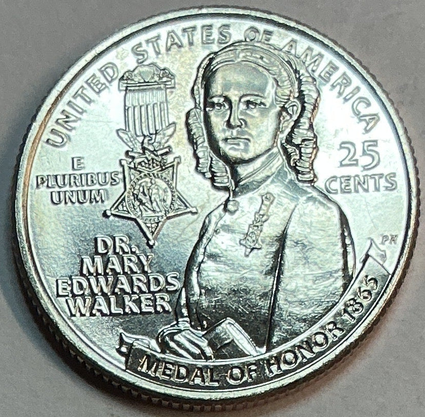 2024-D Dr. Mary Edwards Walker, Washington Quarter, American Women Collection 2022-2025
