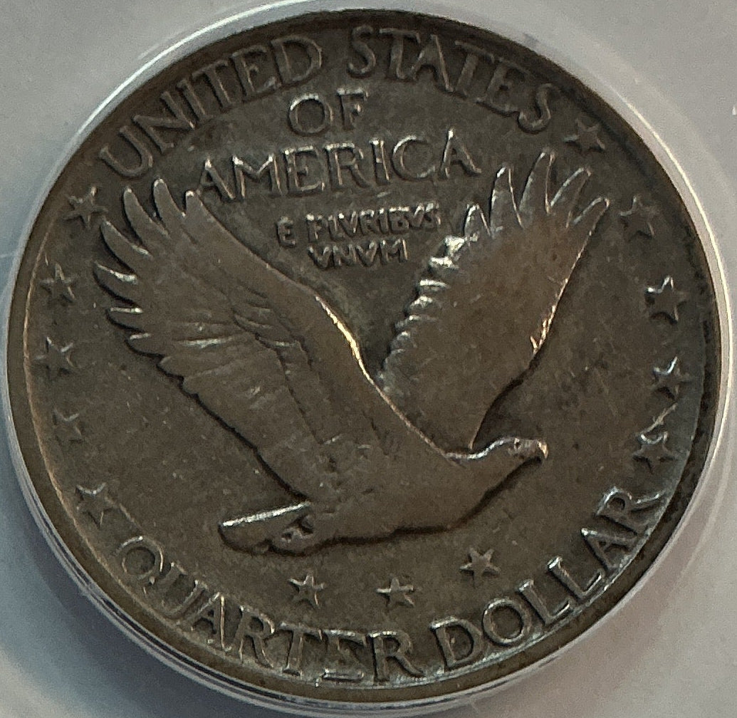 1919-D Standing Liberty Quarter, ANACS F-12, Store #QR1610