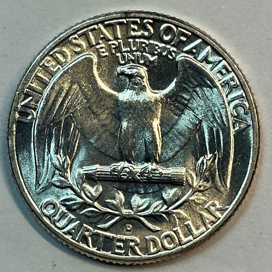 1948-D Washington Quarter, Uncirculated Coin, Store #QR1730